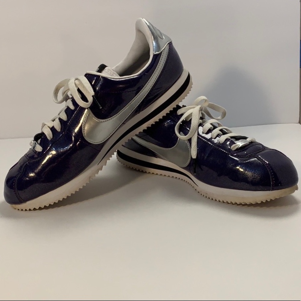 *SOLD* Nike Cortez Basic Premium QS Ink/Silver